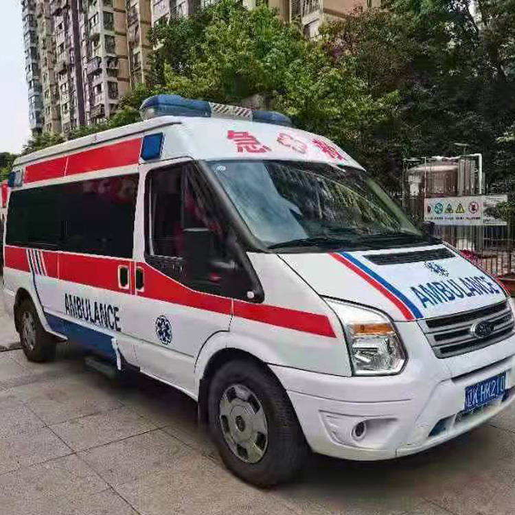 玛曲长途救护车护送病人返乡